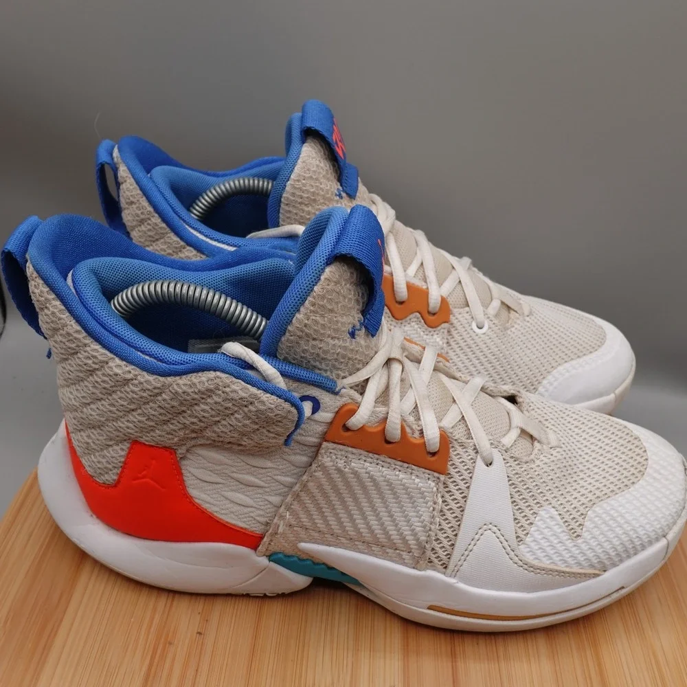 Nike Boys Youth 7Y Womens 8.5 Jordan Why Not‎ Zero.2. A06218 100 Flaws